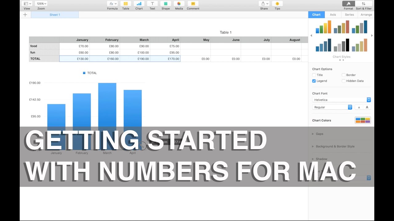 free download numbers for mac